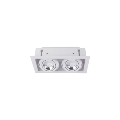 Lampa sufitowa punktowa ES113 2x15W GU10 Biały Nowodvorski