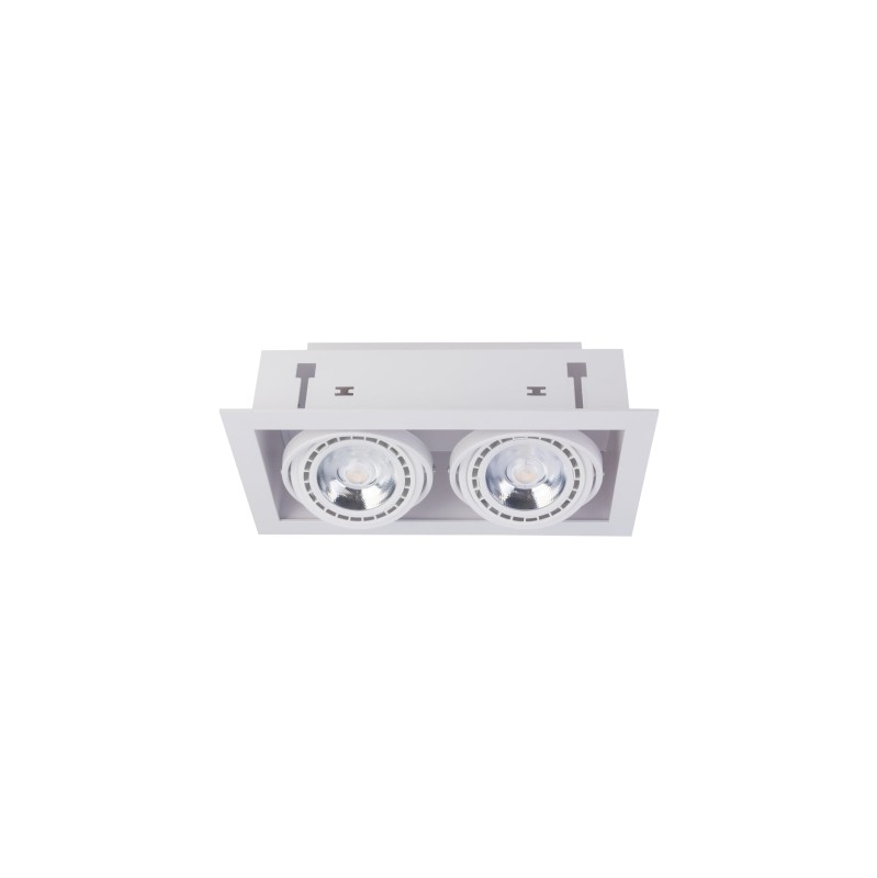 Lampa sufitowa punktowa ES113 2x15W GU10 Biały Nowodvorski