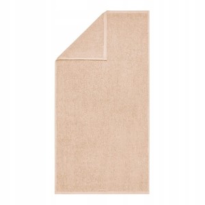 Beżowy Ręcznik Hotelowy Kąpielowy do Spa Duży Gruby Frotte 50 x 100 450 g/m2