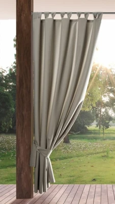 Zasłona Ogrodowa Tarasowa na Balkon Patio 155 x 200 Wodoodporna na Rzepy