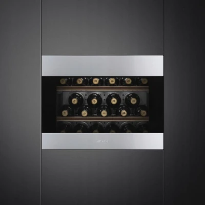 CHŁODZIARKA NA WINO 45CM DO ZABUDOWY SMEG CVI321X3 STAL NIERDZEWNA