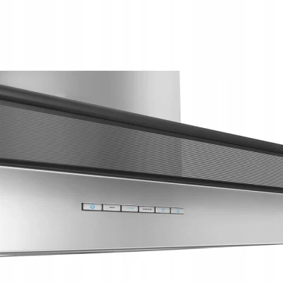 OKAP PRZYŚCIENNY SMEG KBT900VE STAL 90cm