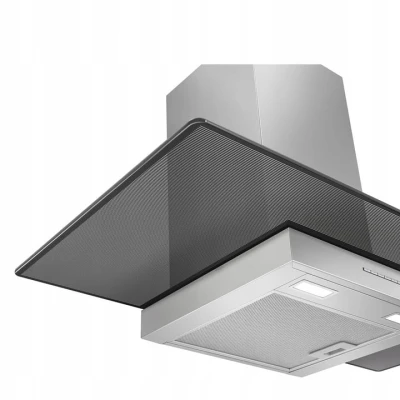 OKAP PRZYŚCIENNY SMEG KBT900VE STAL 90cm