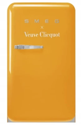LODÓWKA RETRO SMEG WOLNOSTOJĄCA JEDNODRZWIOWA VEUVE CLICQUOT POŁYSK