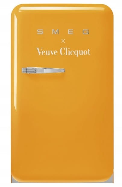 LODÓWKA RETRO SMEG WOLNOSTOJĄCA JEDNODRZWIOWA VEUVE CLICQUOT POŁYSK
