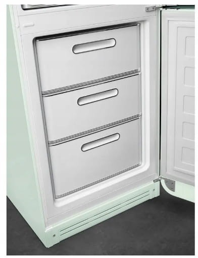 LODÓWKA WOLNOSTOJĄCA DWUDRZWIOWA 60CM RETRO SMEG FAB32RPG5 ZIELONA