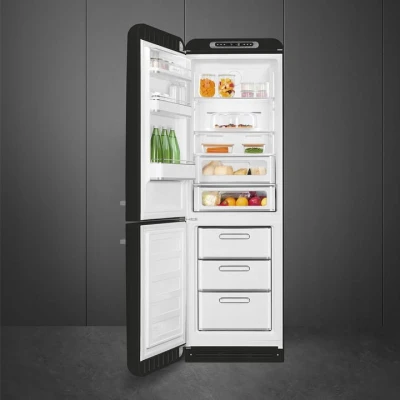 Lodówka SMEG FAB32LBL5 Retro No frost 196cm Czarna