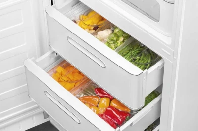 Lodówka SMEG FAB32LWH5 50's Style No frost 197cm