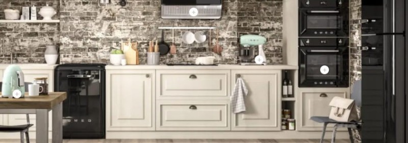 BATERIA SMEG MD22CUX Mosiądz