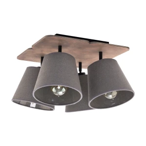 Lampa sufitowa Przysufitowa 4x40W Szara NOWODVORSKI