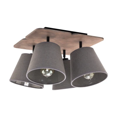 Lampa przysufitowa AWINION 4x40W IP20 E27 Szary Nowodvorski