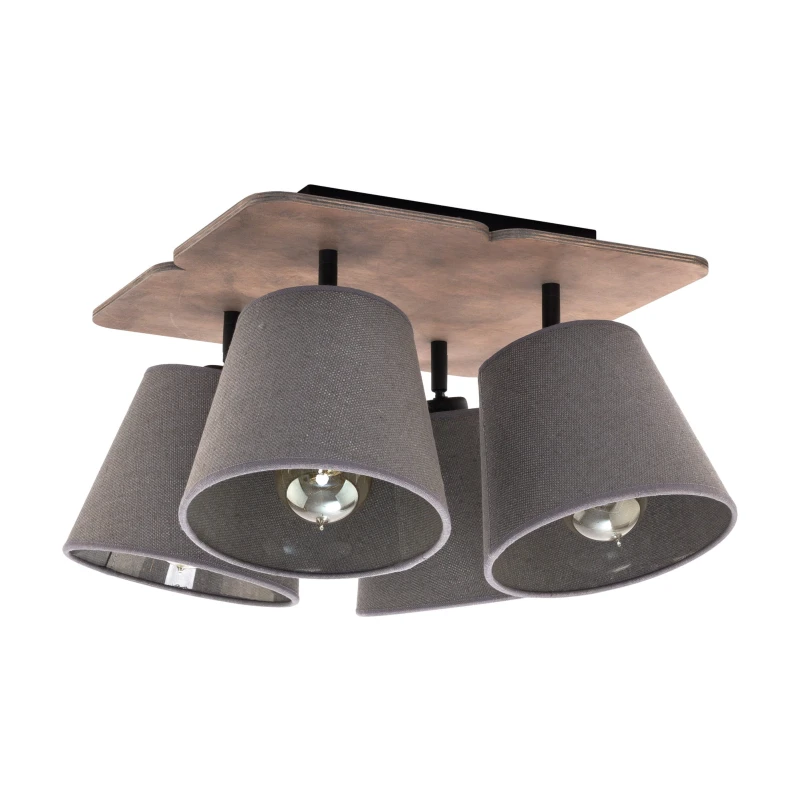 Lampa przysufitowa AWINION 4x40W IP20 E27 Szary Nowodvorski