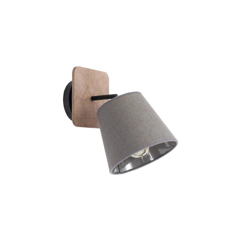 Kinkiet ścienny AWINION 1x40W IP20 E27 Szary Nowodvorski