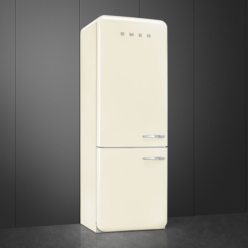 Lodówka dwudrzwiowa Smeg FAB38LCR5 KREMOWY