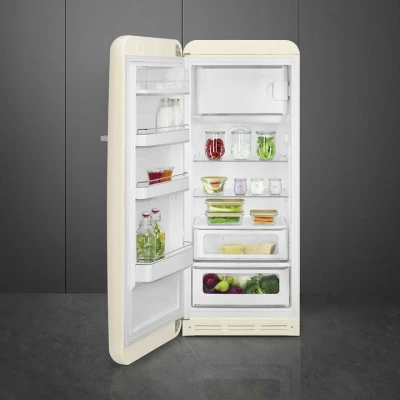 LODÓWKA WOLNOSTOJĄCA SMEG FAB28LCR5 Kremowa