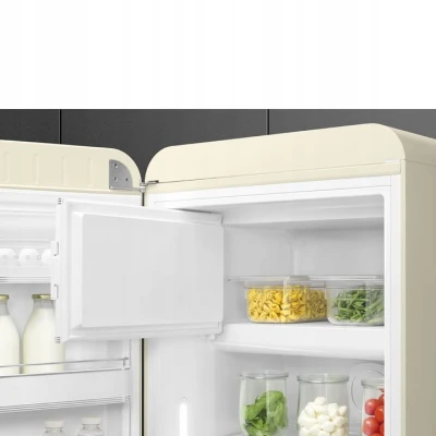 LODÓWKA WOLNOSTOJĄCA SMEG FAB28LCR5 Kremowa