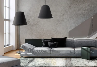 Lampa podłogowa MOSS 3x60W IP20 E27 Czarny Nowodvorski