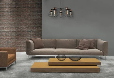 Lampa przysufitowa MANUFACTURE 5x60W E27 Czarny Nowodvorski