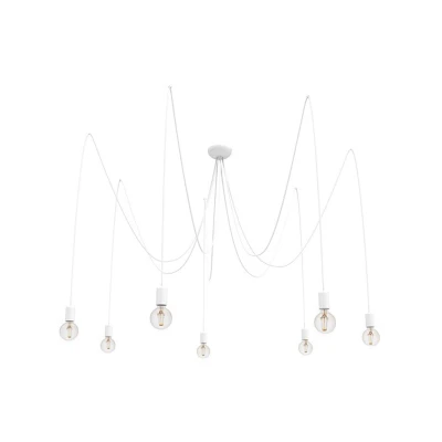 Lampa wisząca SPIDER 7x60W IP20 E27 Biały Nowodvorski
