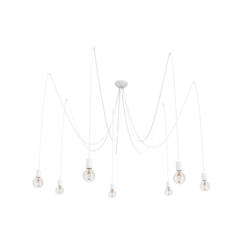 Lampa wisząca SPIDER 7x60W IP20 E27 Biały Nowodvorski