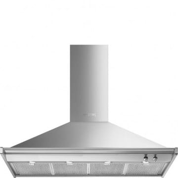 Okap przyścienny 120cm 788m³/h 3 prędkości LED Smeg KD120HXE