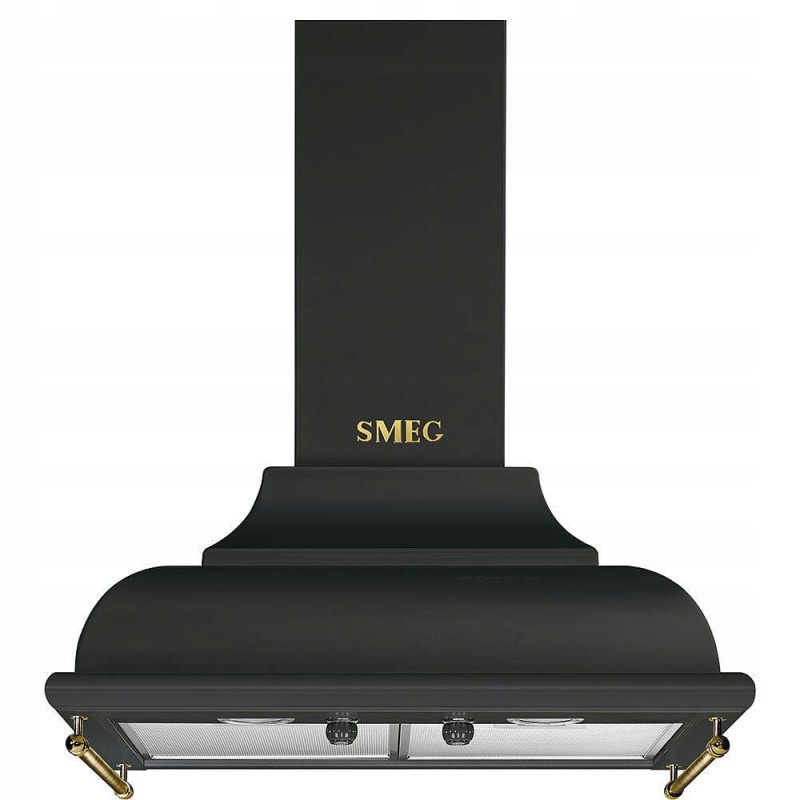 Okap przyścienny 60cm 788 m³/h 3 prędkości LED Smeg KC16AOE