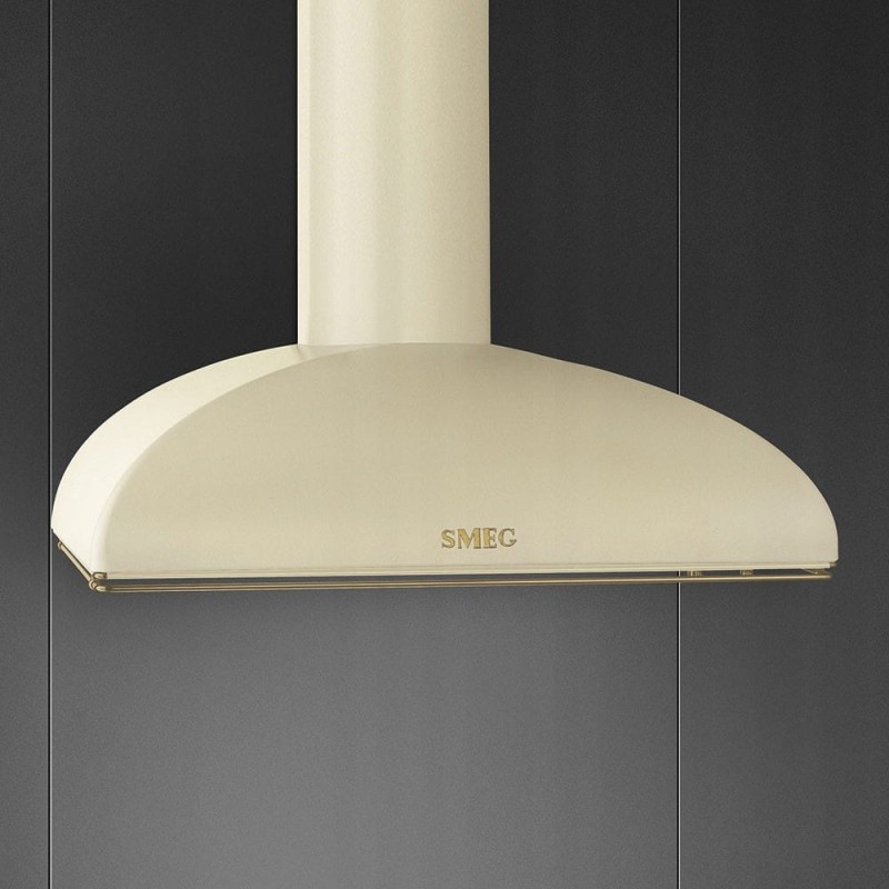 Okap przyścienny 90cm 788 m³/h 3 prędkości LED Smeg KS89POE