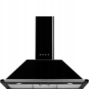 Okap przyścienny 90cm 788 m³/h 3 prędkości LED Smeg KT90BLE