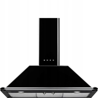 Okap przyścienny 90cm 788 m³/h 3 prędkości LED Smeg KT90BLE