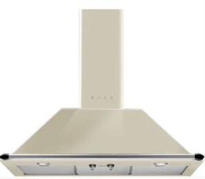 Okap przyścienny 90cm 788 m³/h 3 prędkości LED Smeg KT90PE