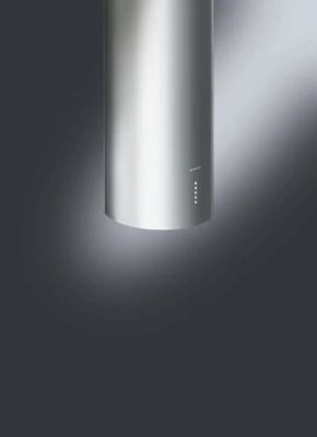 Okap wyspowy 37cm 660m³/h 3 prędkości LED Smeg KIR37XE