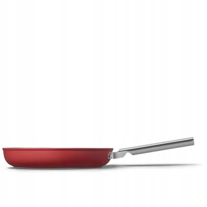 Patelnia 30cm stal nierdzewna aluminium PTFE Smeg CKFF3001RDM
