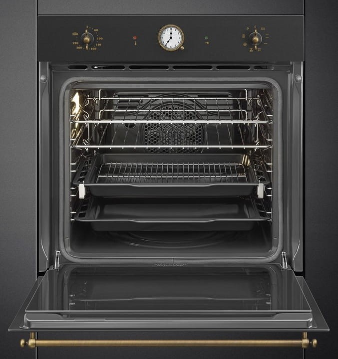 Piekarnik elektryczny 60cm 8 funkcji A piroliza 70l Smeg SFP805AO