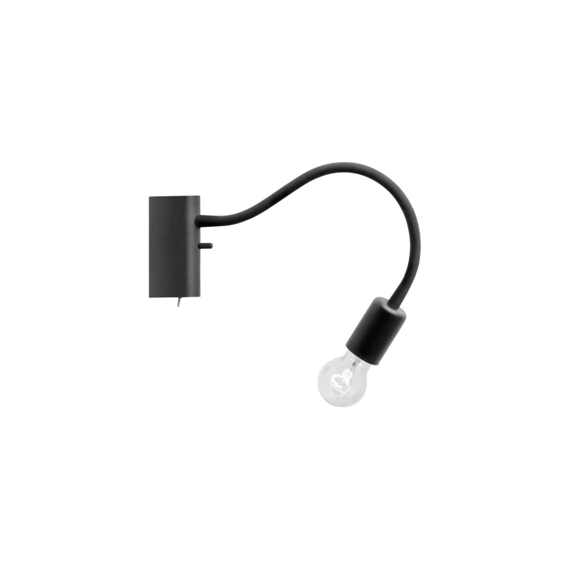 Lampa ścienna Kinkiet wł. FLEX 1x60W E27 Czarny Nowodvorski