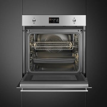 Piekarnik elektryczny z funkcją pary STEAM100 60cm Smeg SO6302S3PX