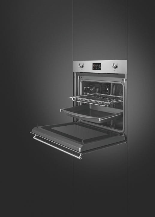 Piekarnik elektryczny z funkcją pary STEAM100 60cm Smeg SO6302S3PX