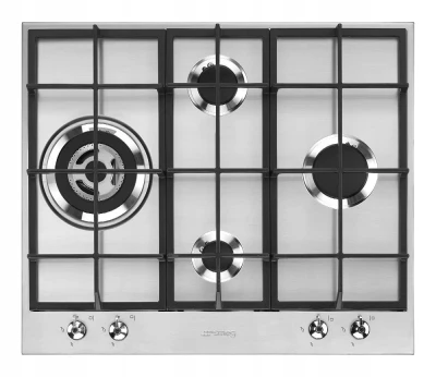 Płyta gazowa 60cm 4 palniki żeliwne ruszty Smeg PX164L