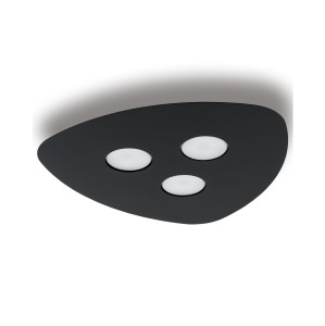 Lampa sufitowa Plafon 3x12W Czarna NOWODVORSKI