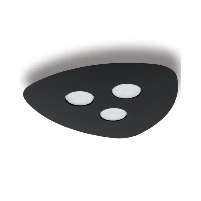 Lampa sufitowa Plafon ORGANIC 3x12W GX53 Czarny Nowodvorski