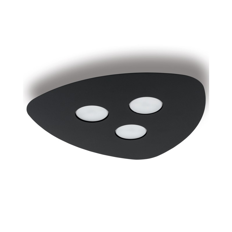 Lampa sufitowa Plafon ORGANIC 3x12W GX53 Czarny Nowodvorski