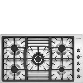Płyta gazowa 87cm 5 palników żeliwne ruszty Smeg PGF95-4