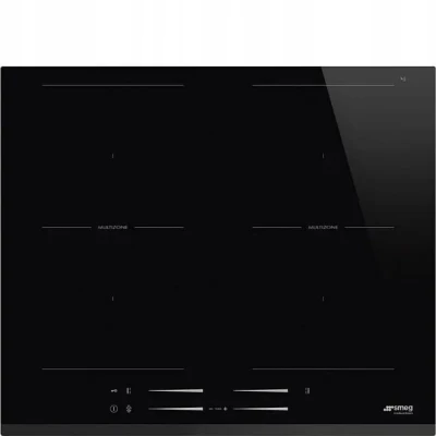 Płyta indukcyjna 60cm 4 strefy grzejne Touch Control Smeg SI2M7643B