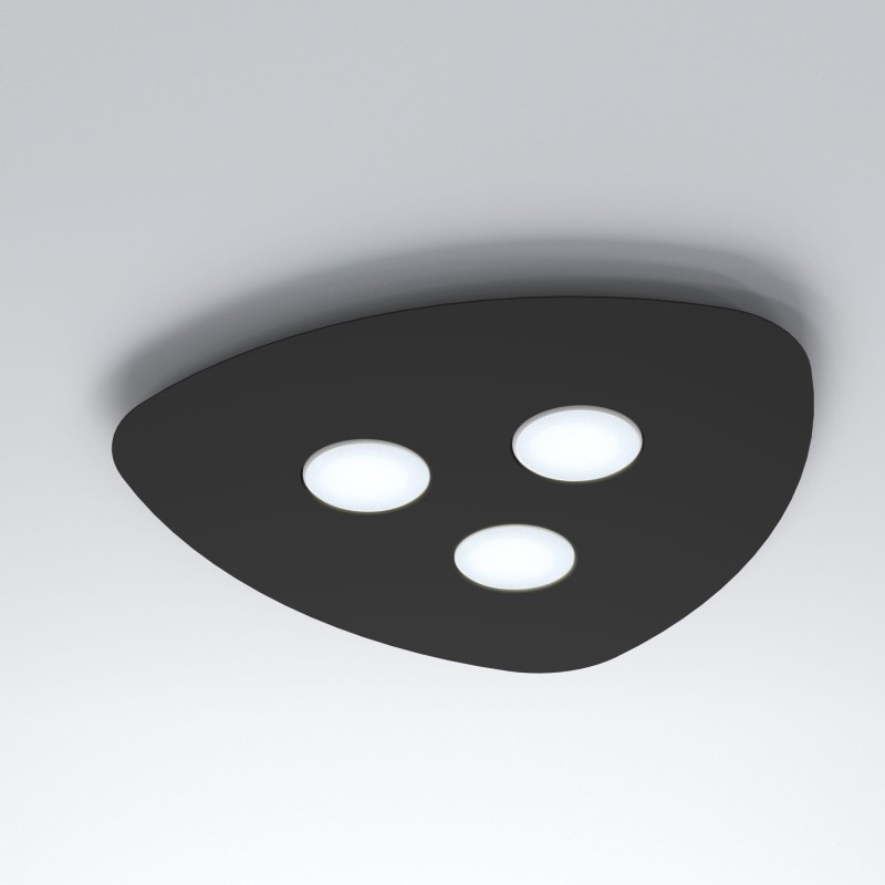 Lampa sufitowa Plafon ORGANIC 3x12W GX53 Czarny Nowodvorski
