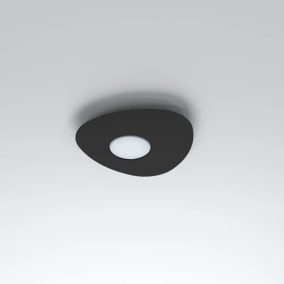 Lampa sufitowa Plafon ORGANIC 1x12W GX53 Czarny Nowodvorski