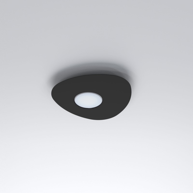 Lampa sufitowa Plafon ORGANIC 1x12W GX53 Czarny Nowodvorski