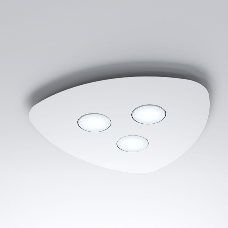 Lampa sufitowa Plafon ORGANIC 3x12W GX53 Biały Nowodvorski