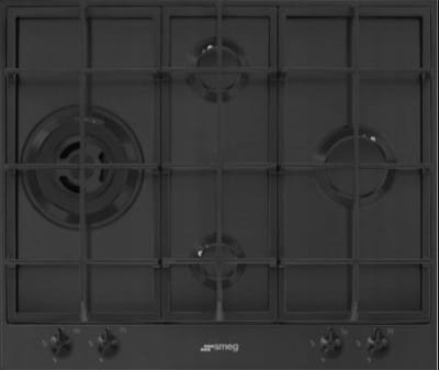 Płyta gazowa 60cm 4 palniki żeliwne ruszty Smeg PX364LMB