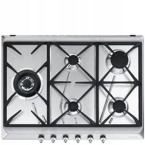 SMEG PŁYTA GAZOWA STAL NIERDZEWNA SE775GH5
