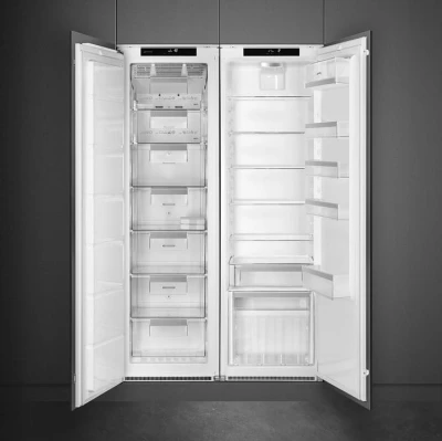 Zamrażarka do zabudowy 178cm No-Frost LCD 204 l Smeg S8F174NE