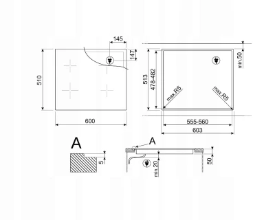PŁYTA INDUKCYJNA SMEG SI1M4634D